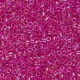 Miyuki Delica Perlen 11/0 - Hot pink lined crystal ab DB-1743
